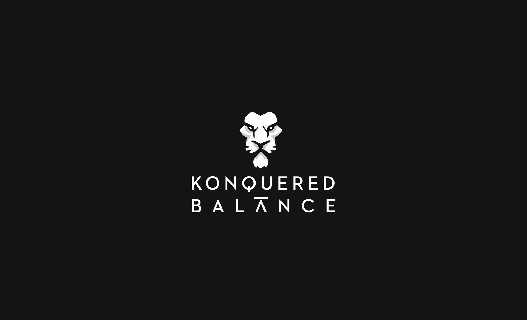 Konquered Balance Secondary Logo